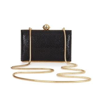 Sondra Roberts Hard Body Mesh Clutch // BRAND NEW
